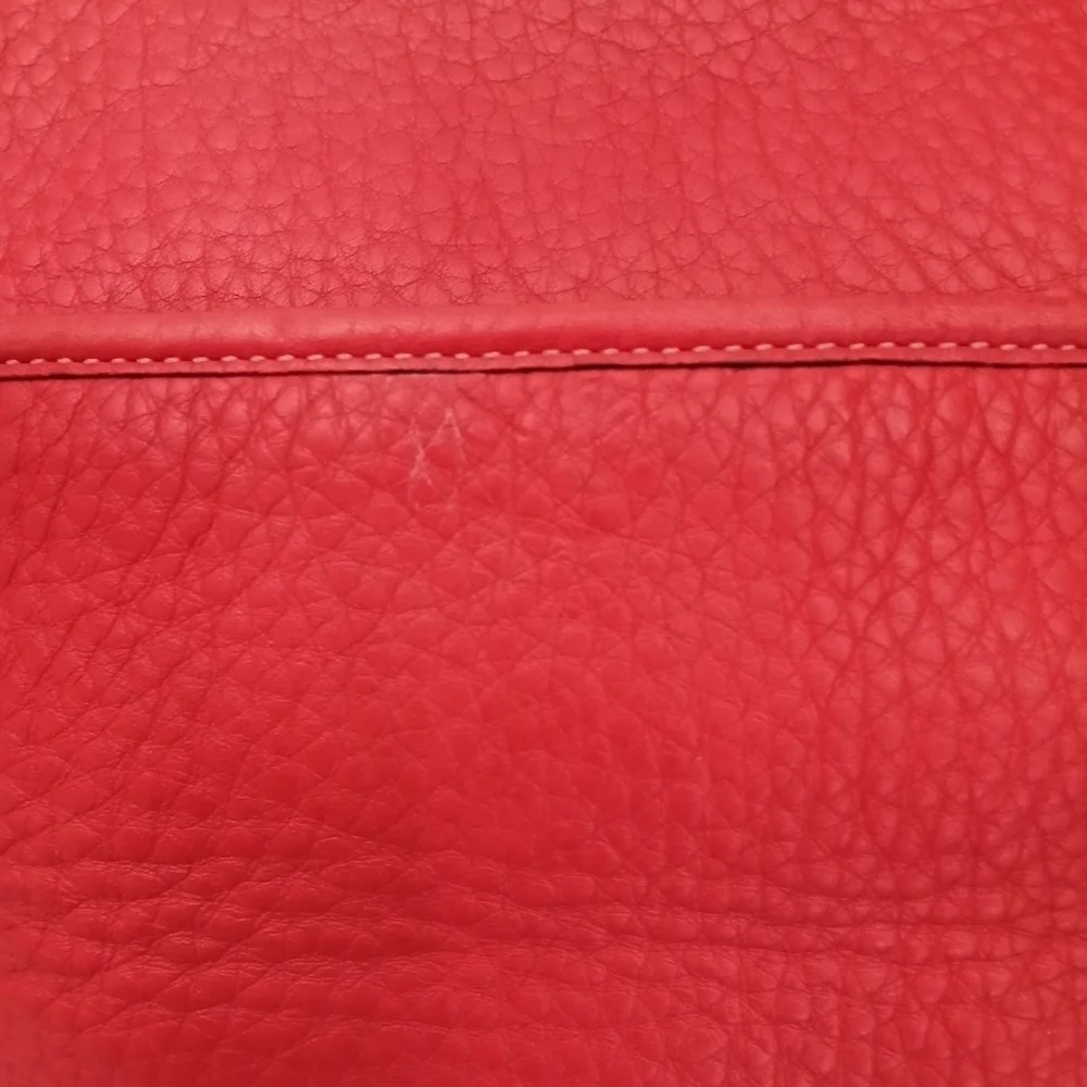 Coach Hamilton Crossbody Bag with Flap Closure Silver Hardware Pebbled Leather